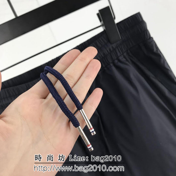 THOM BROWNE湯姆布朗 18ss冬季新款 藏藍色 保暖舒適 輕薄羽絨褲 ydi2043